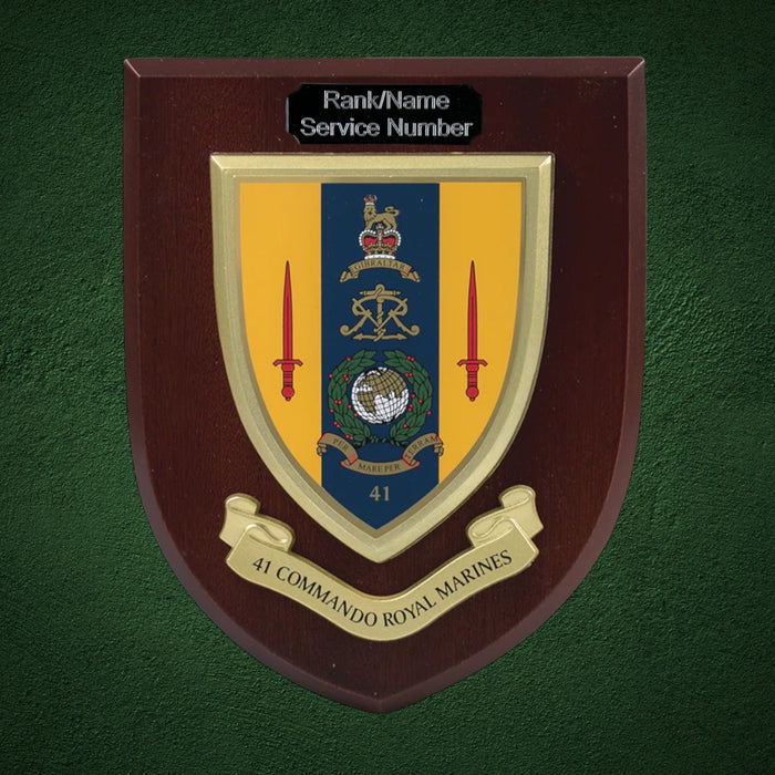 41 Commando Plaque
