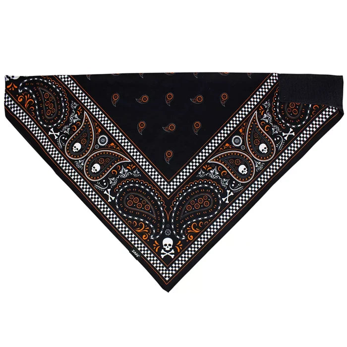 Bandana Black & Orange: Bandana Black & Orange BMBL197