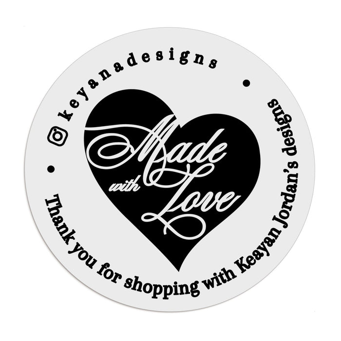 1.75" - 22 Labels / Black