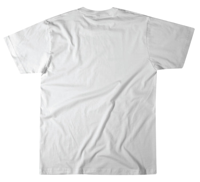 born united - bu basic white t-shirt