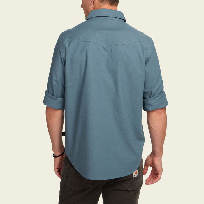 Crosscut Deluxe Snapshirt - North Atlantic Blue