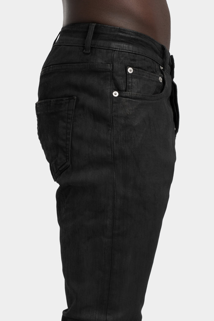 Rick Owens DRKSHDW | AW25 - Detroit cut jeans, waxed DU02E7366 SBW