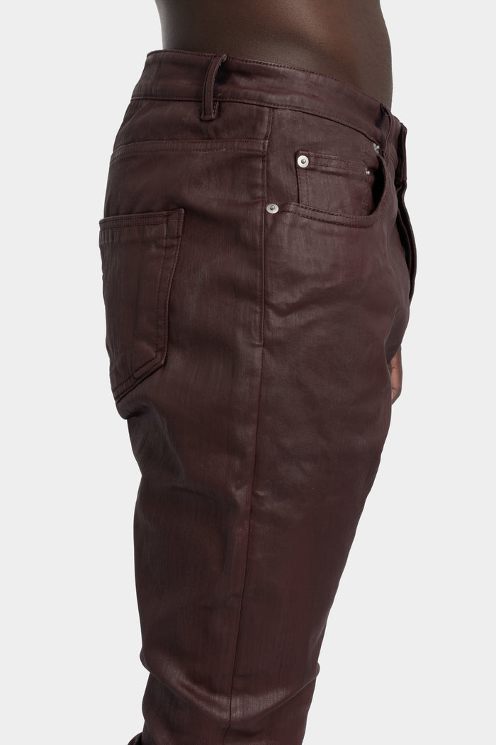 Rick Owens DRKSHDW | AW25 - Detroit cut jeans, Scab waxed | DU02E7366 SDSW