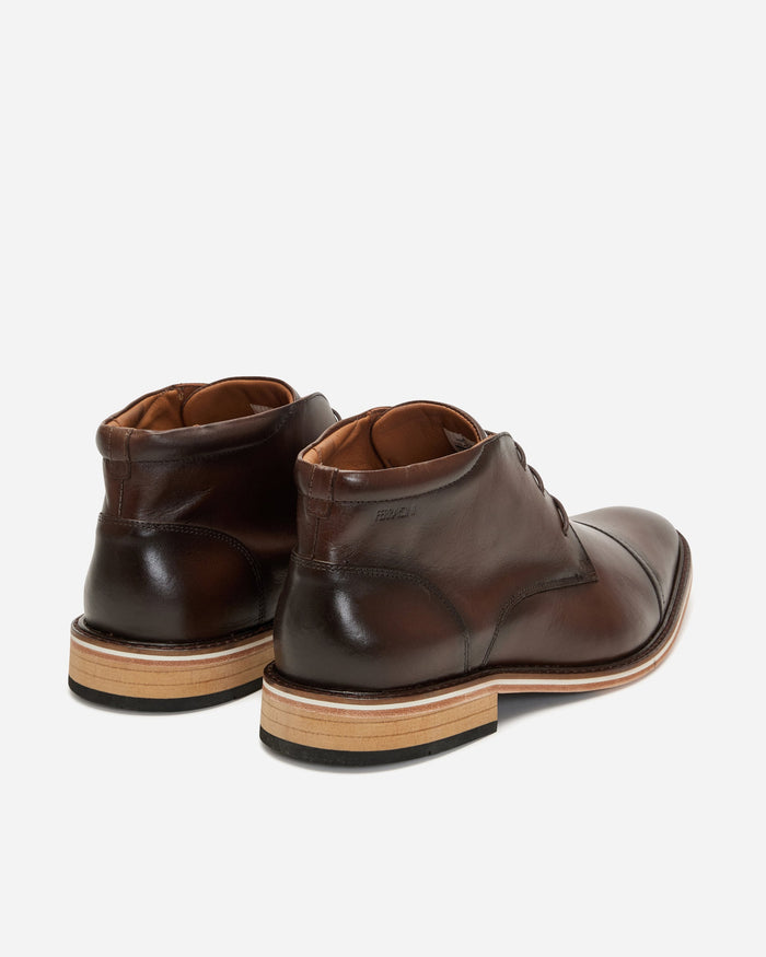 Ferracini Gonzalo Lace Up Boot - Men's Desert Boots at Menzclub