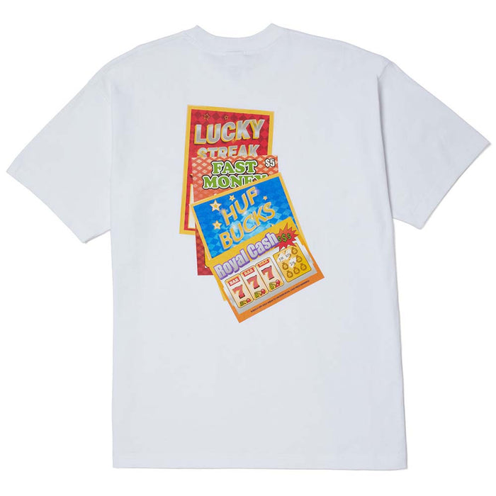 HUF Lucky T-Shirt white pure boardshop