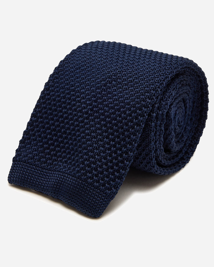 Knitted Tie - Men's Ties at Menzclub