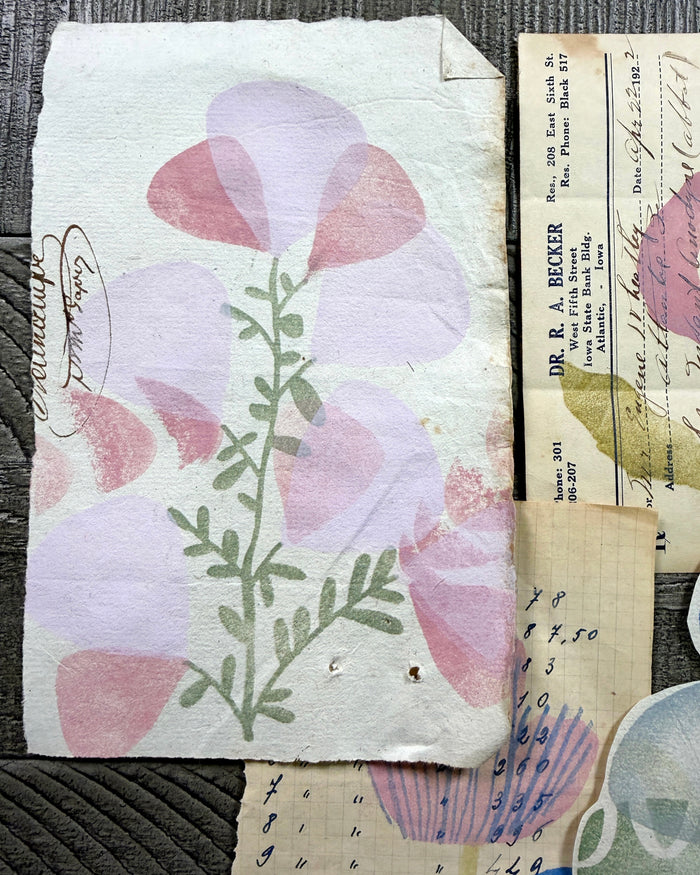 Leaca Young |Tender Blooms | Foam Stamps (Set of 4)