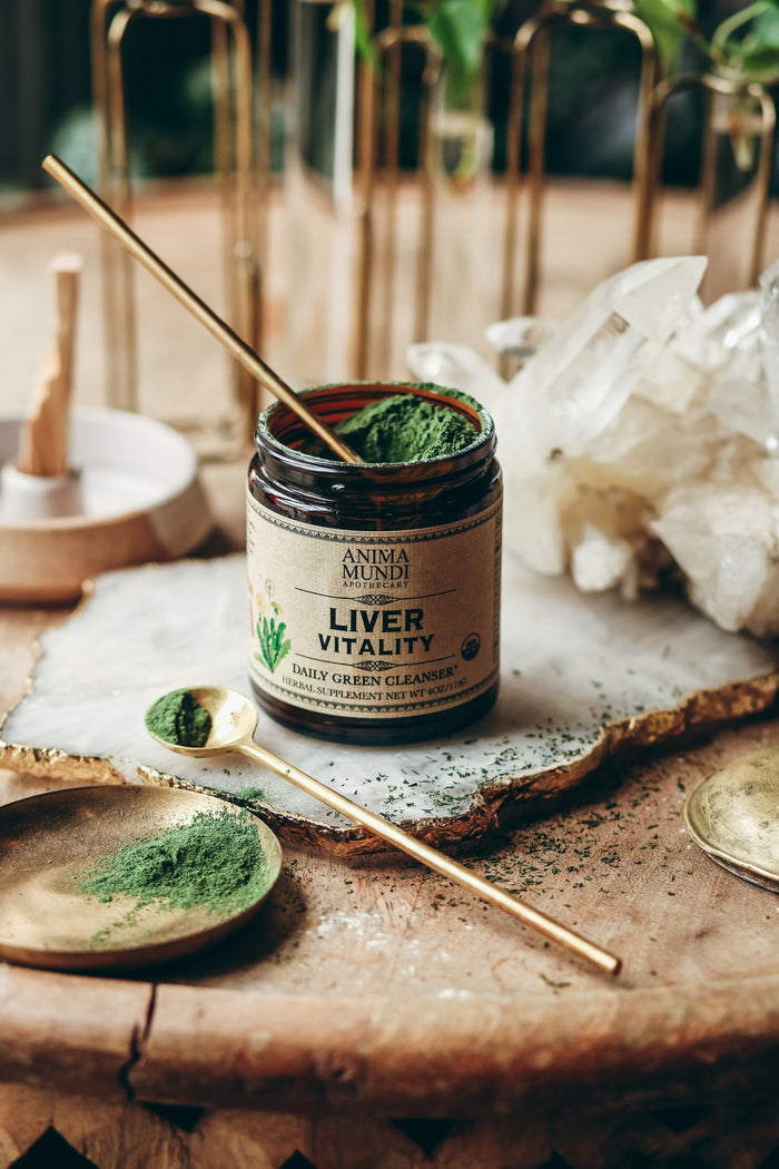 Liver Vitality Greens – Daily Cleanser | Anima Mundi Herbals