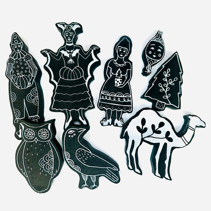 Megan Quinlan | All of Megan's Holiday Bazaar Collection | Foam Stamps (Eight)