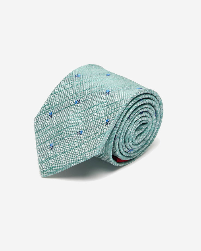 Mint Rose Silk Tie - Men's Ties at Menzclub