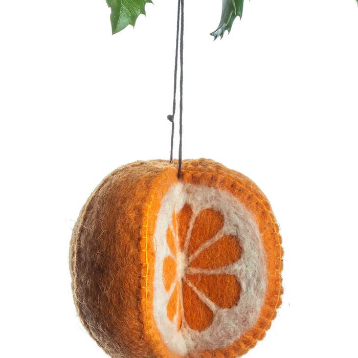 Orange Ornament