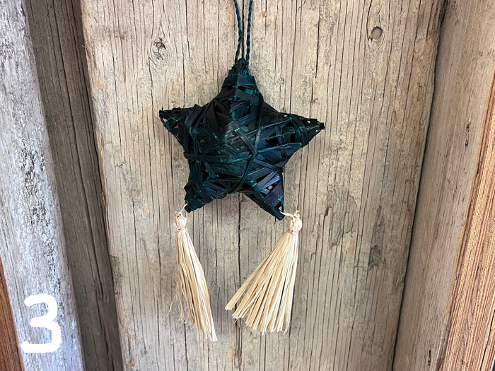 Ornament - Star Raffia