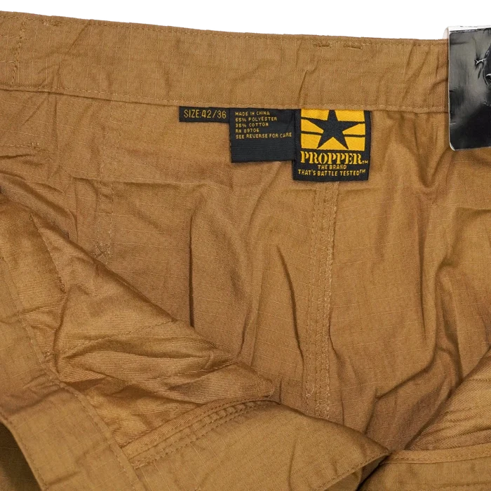 Propper Coyote Tactical Trousers - 42x36, XLarge - Army & Outdoors - Combat Trousers