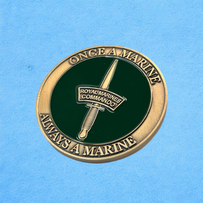 Royal Marines Enamelled Coin