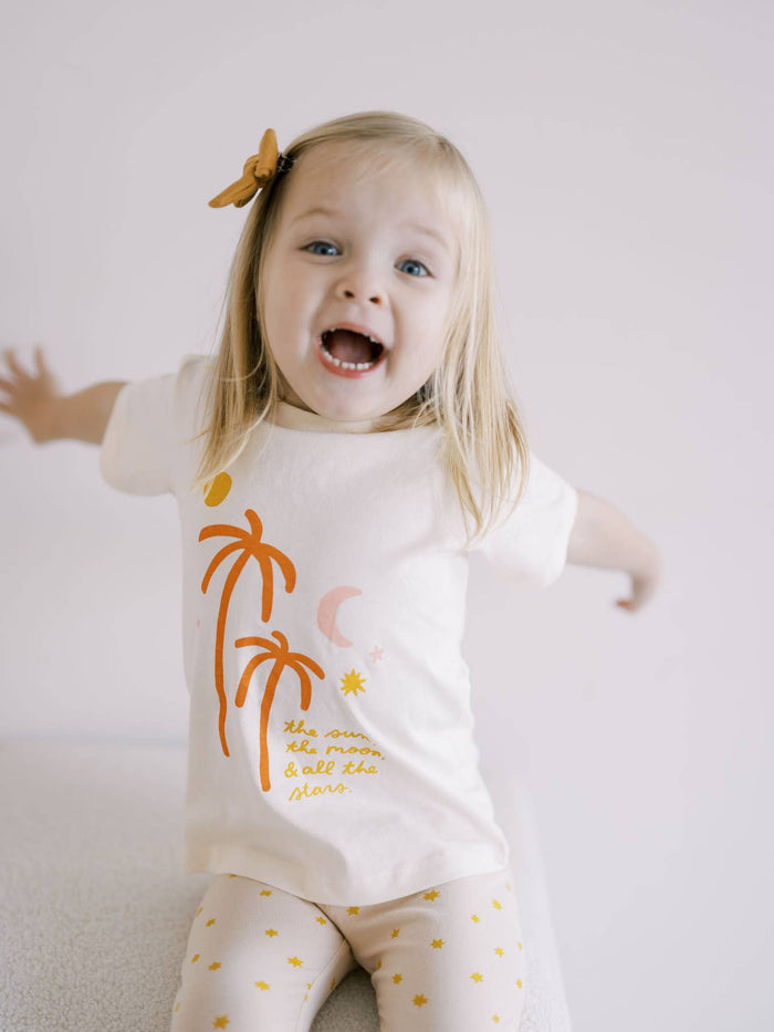 Star Printed Baby Legging