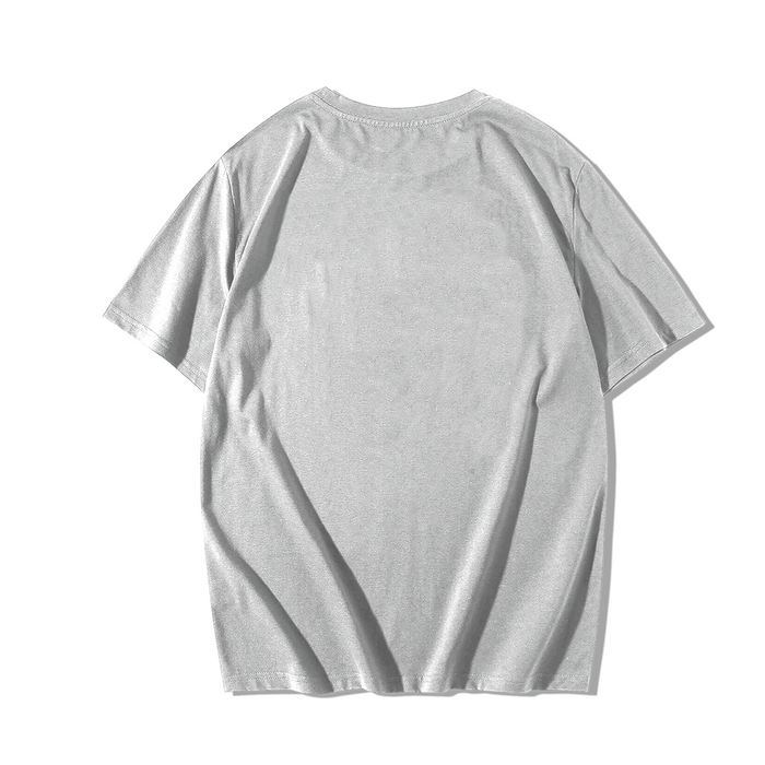 SXV 'customized dog’ Printed Cool Aesthetic Oversized Baggy White T-shirt