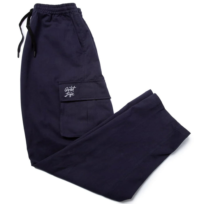 The Quiet Life Cargo Beach Pants navy pure boardshop