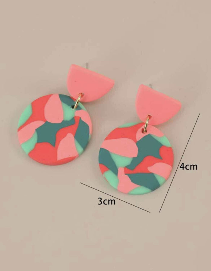 Uma Earrings- Apricot