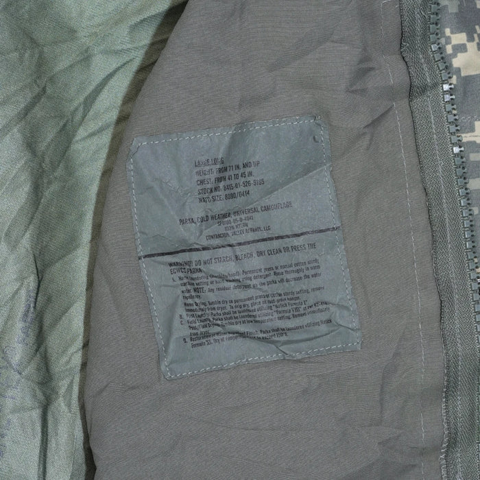USGI UCP Gore-Tex Jacket - Large Long - US Army Surplus - Rain Jackets
