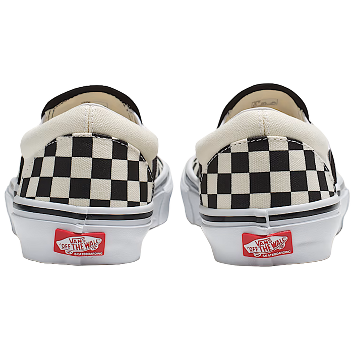 Vans Skate Slip-On Shoes Checkerboard Black/Off Pure Boardshop