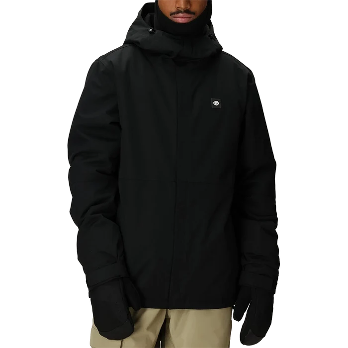 686 Foundation Insulated Snowboard Jacket black pure boardshop