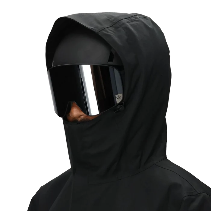 686 Foundation Insulated Snowboard Jacket black pure boardshop