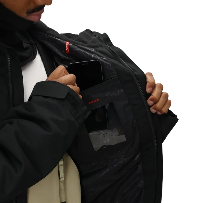 686 Foundation Insulated Snowboard Jacket black pure boardshop
