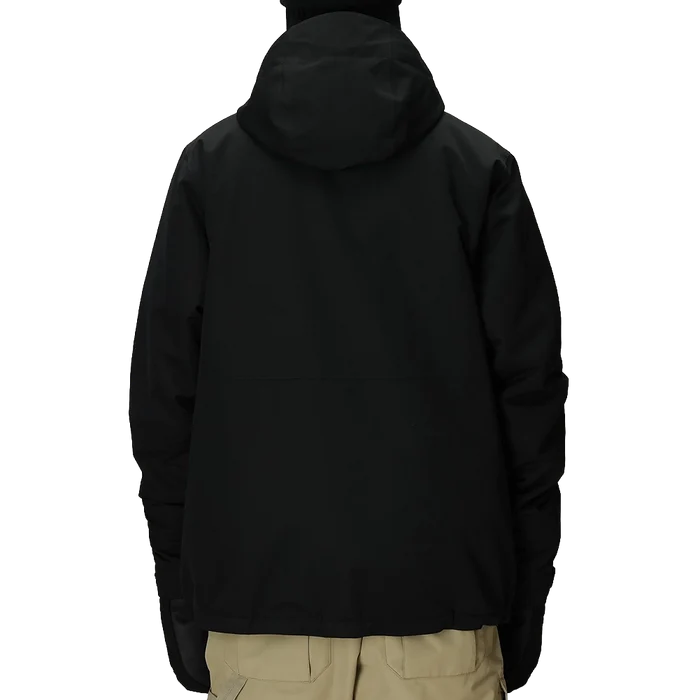 686 Foundation Insulated Snowboard Jacket black pure boardshop