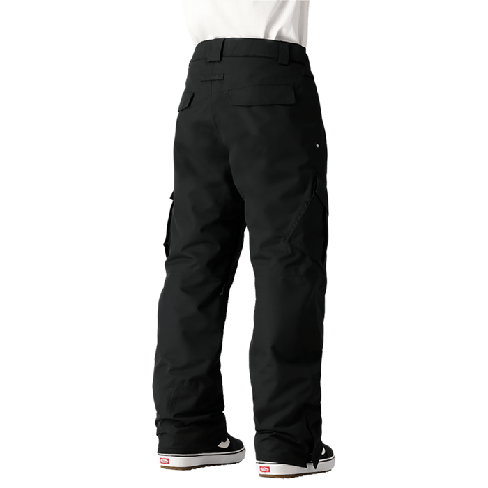 686 Infinity Cargo Insulated Snowboard Pants black pure boardshop