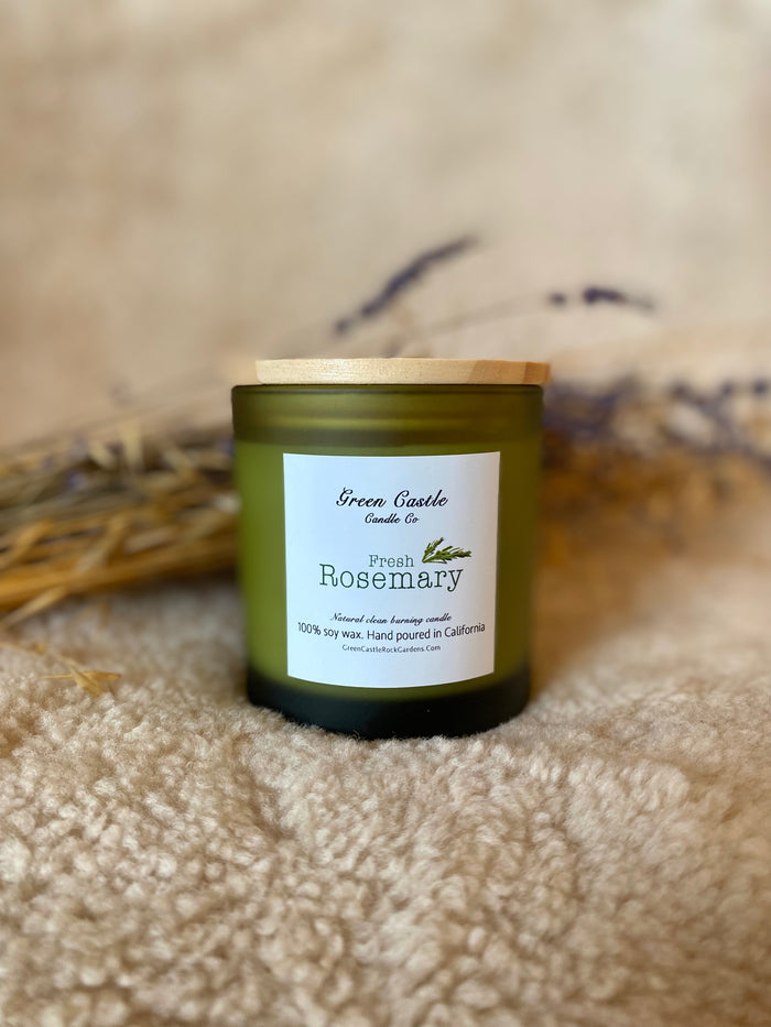 Garden Collection Candles Glass Jar