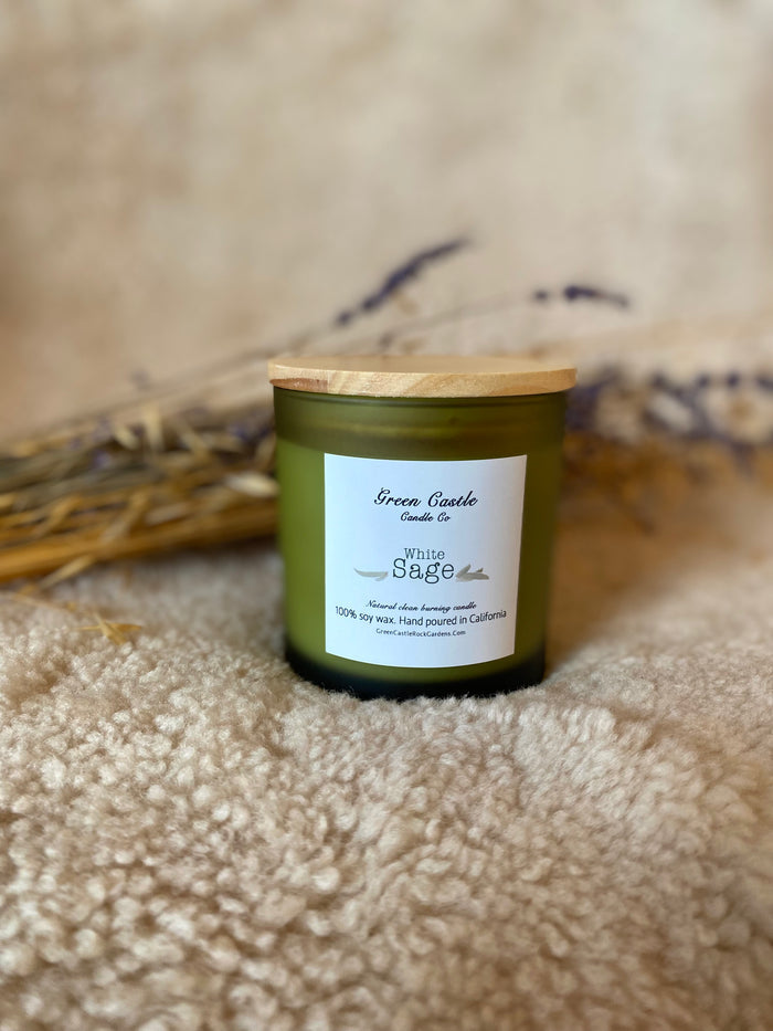 Garden Collection Candles Glass Jar