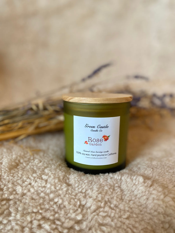 Garden Collection Candles Glass Jar
