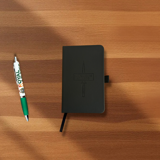 A6 Notebook - Black Hard Back