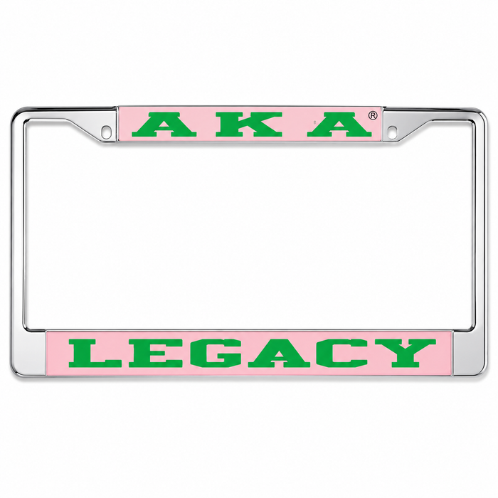 AKA Legacy Auto Frame Pink/Green