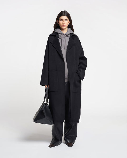 Alamo - Robe coat - Black