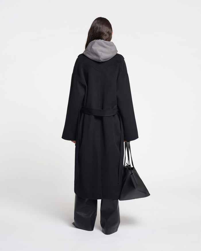 Alamo - Robe coat - Black