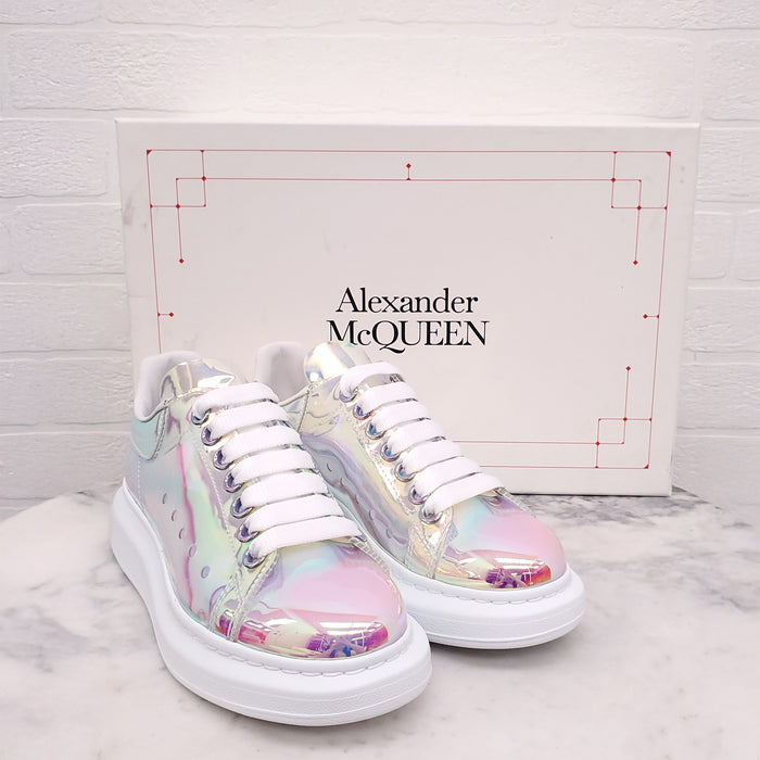 ALEXANDER MCQUEEN LUCITE SNEAKERS - SIZE 36.5