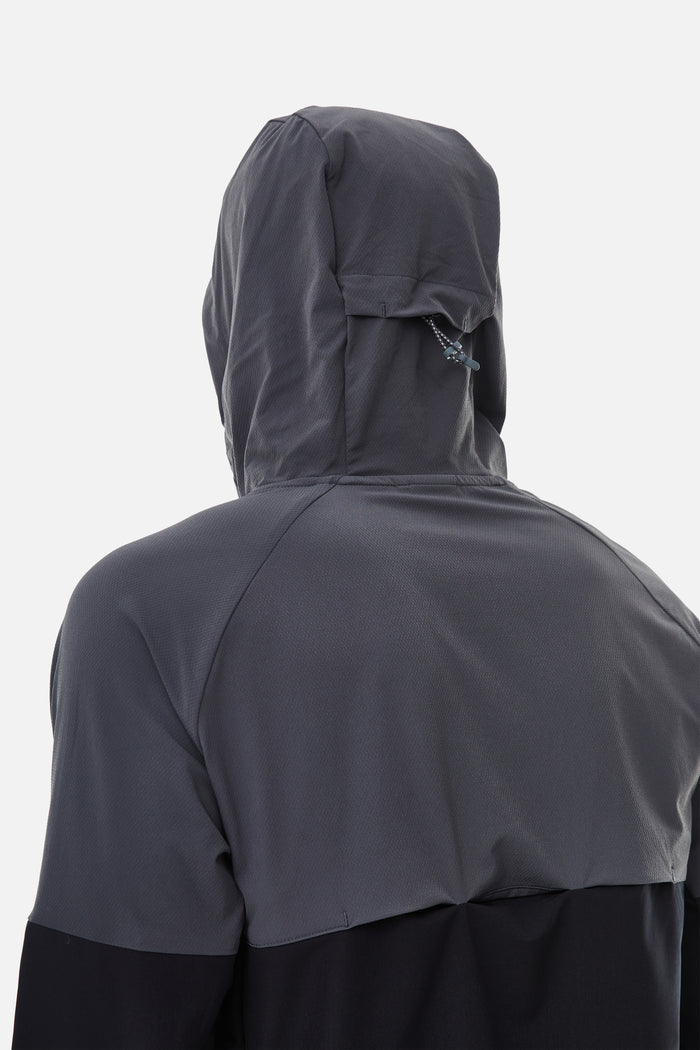 AW25 Cloud Hood - Black/Volcano Grey