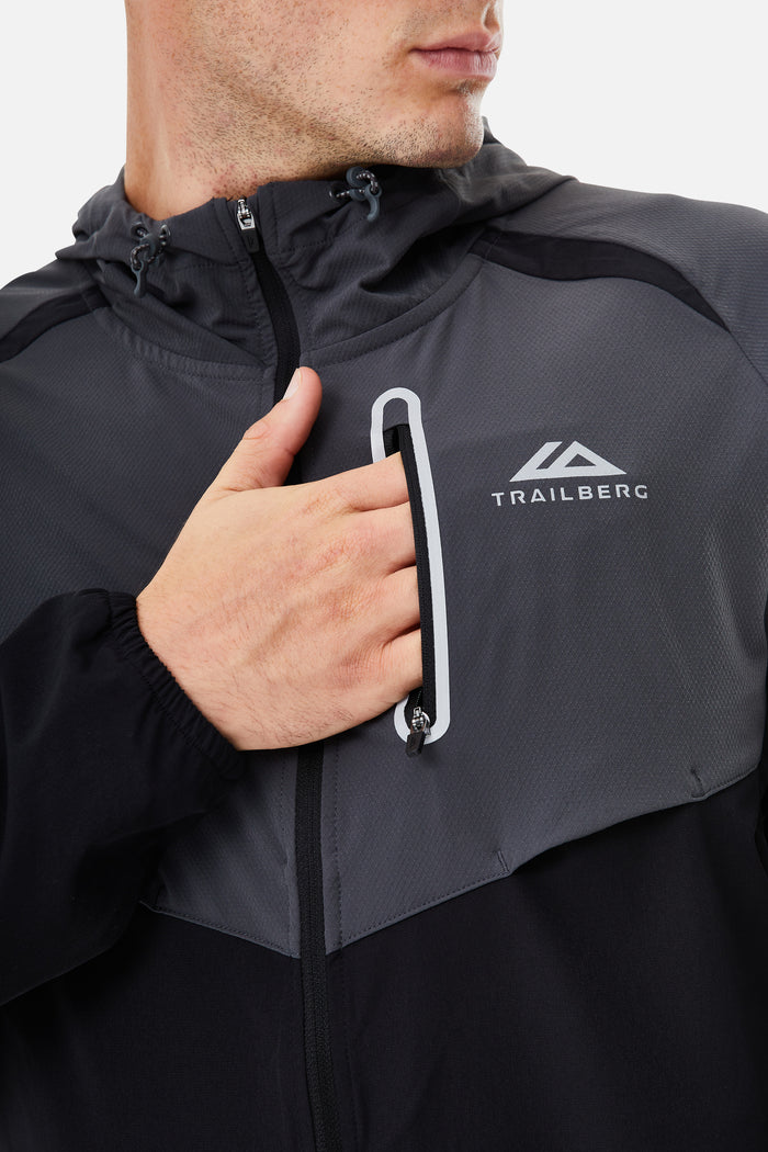 AW25 Cloud Hood - Black/Volcano Grey