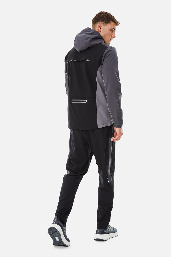AW25 Triathlon Tracksuit - Black/Volcano Grey/Urban Smoke