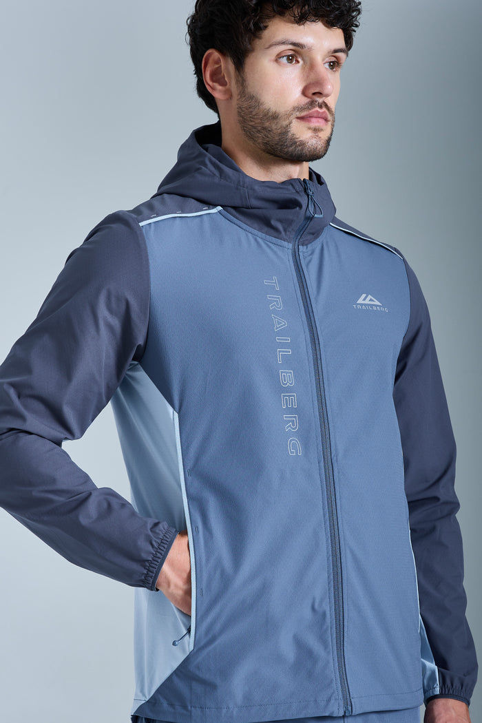 AW25 Triathlon Windbreaker - Breeze/Eclipse Blue/Blue Frost