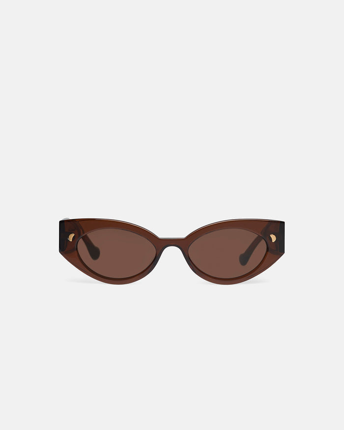 Azalea - Bioplastic sunglasses - Brown