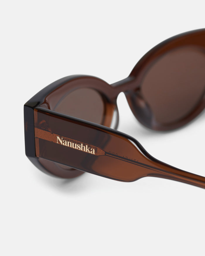 Azalea - Bioplastic sunglasses - Brown