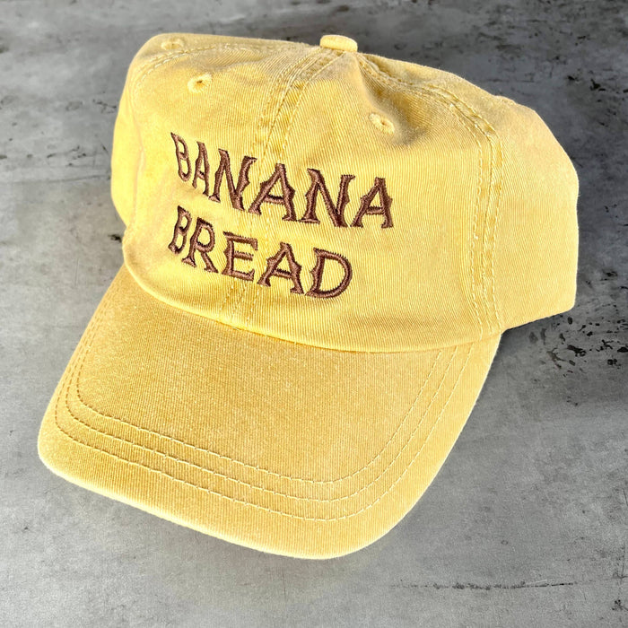 Banana Bread Baseball Cap Hat