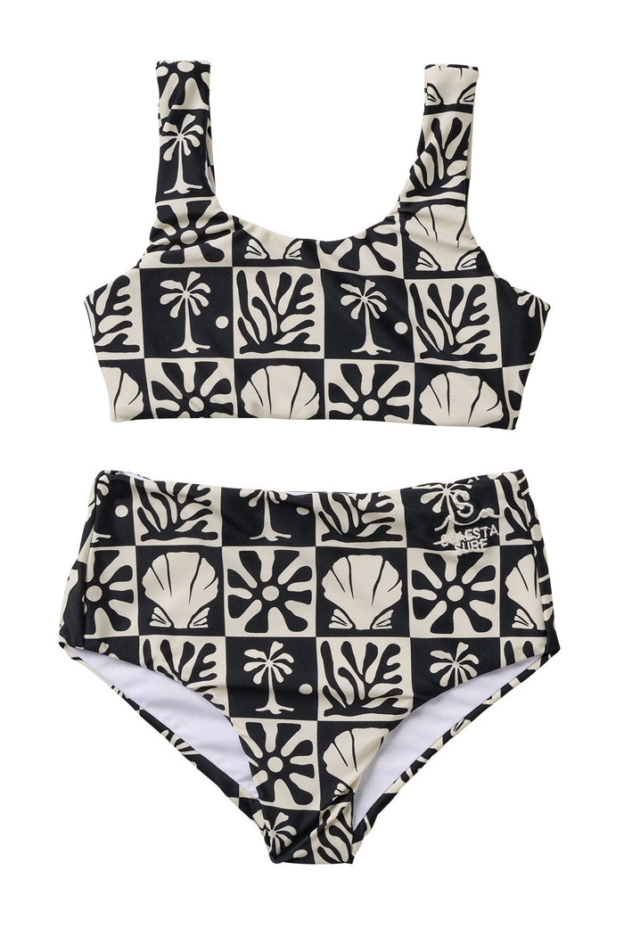 Beach Checks Two Piece Swimsuit