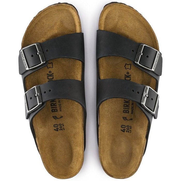 Birkenstock Arizona Oiled Leather Black