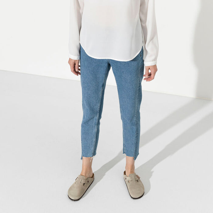 Birkenstock Boston Suede Taupe