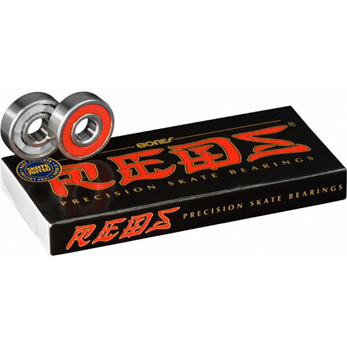 Bones Bearings Bones Reds Skateboard Bearings Pure Board Shop