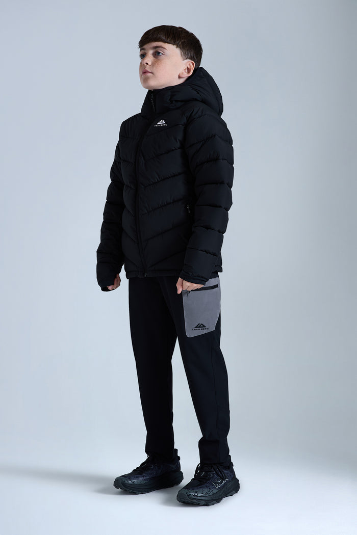 Boys Climate Insulated Jacket - Black