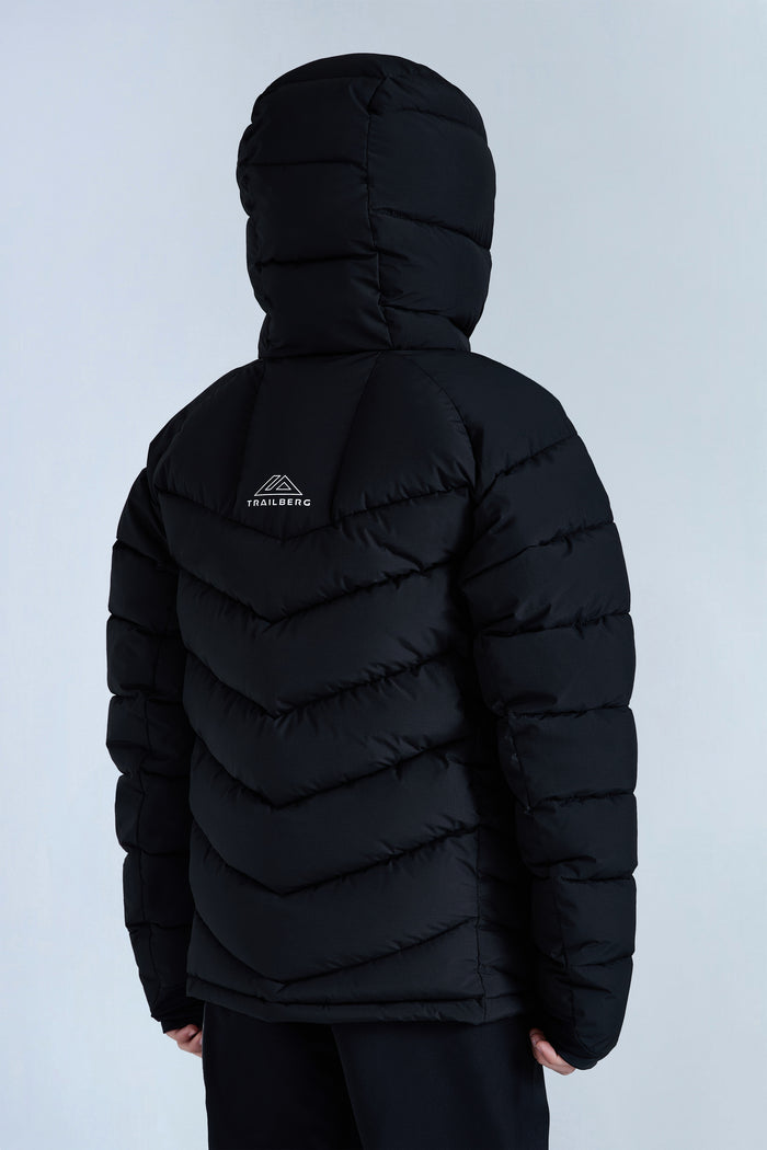 Boys Climate Insulated Jacket - Black